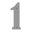 Huisnummer of letter metal look 7,5 cm hoog