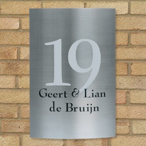 Huisnummers in eindeloos veel maten en smaken
