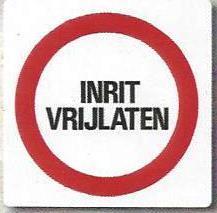 Inrit vrijlaten