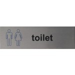 Toilet Pictogram rvs