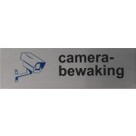 Camera bewaking Pictogram rvs