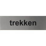 Trekken Pictogram rvs