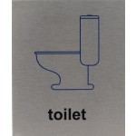 Toilet rvs Pictogram 