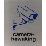 Camera bewaking rvs Pictogram 