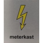 Meterkast rvs Pictogram 