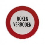 Roken verboden verbodsbord