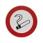 Roken verboden pictogram verbodsbord