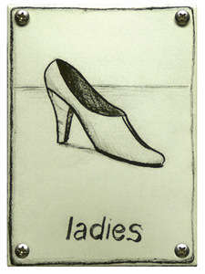 Toilet bord Ladies Pump