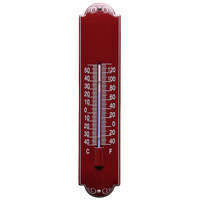 Emaille thermometer deco Bordeaux-Crème