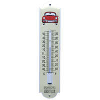 Emaille thermometer Porsche 356VZ