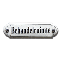 Deurbordje Behandelruimte