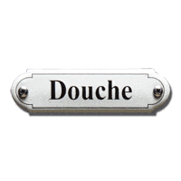 Deurbordje Douche