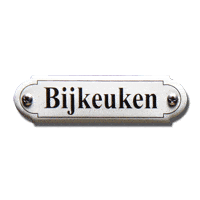 Deurbordje Bijkeuken