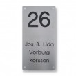 Rvs gegraveerd naamplaatjes