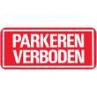 Parkeren verboden