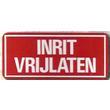 Inrit vrijlaten