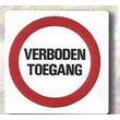 Verboden toegang 