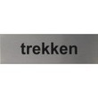 Trekken Pictogram rvs