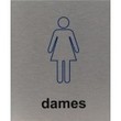 Dames rvs Pictogram 