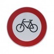 Fietsen verbodsbord