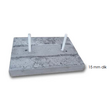 Naamplaten van beton