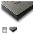 RVS naambord / Perspex Huisnummer