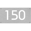 Huisnummerbordjes aluminium